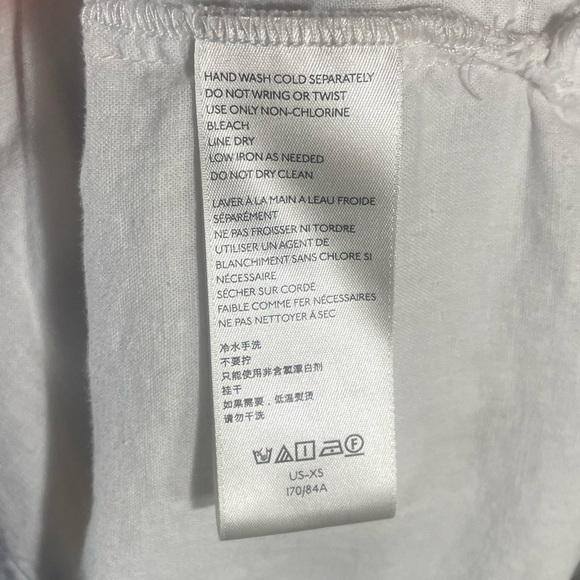 Free People We the Free Made For Sun Linen Cotton Button Down Shirt White XS - Picture 7 of 8